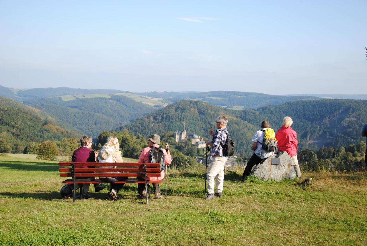 Ferienwohnung Haus Am Sommerberg Ludwigsstadt エクステリア 写真